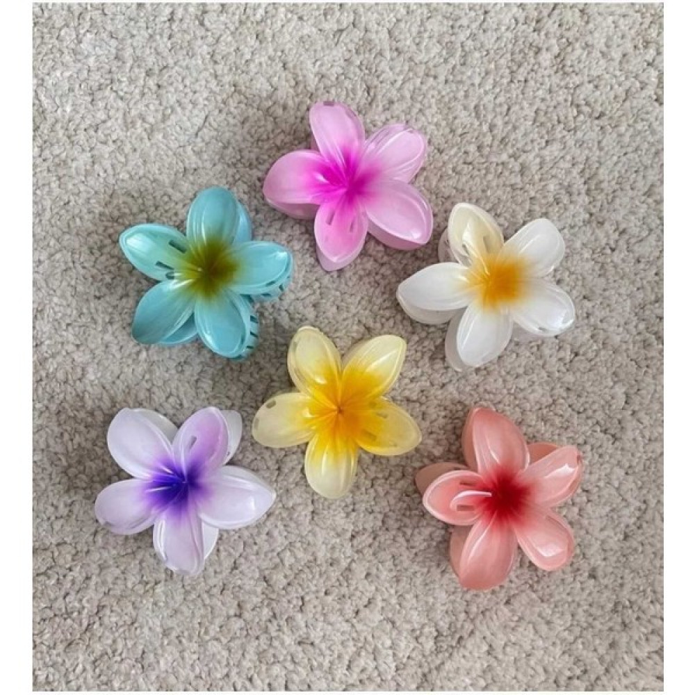 A&g Accessories Lotus Aloha Büyük Boy 8 cm Mandal Toka Rengarenk 6'lı Toka, Taç & Saç Bandı Fiyatı