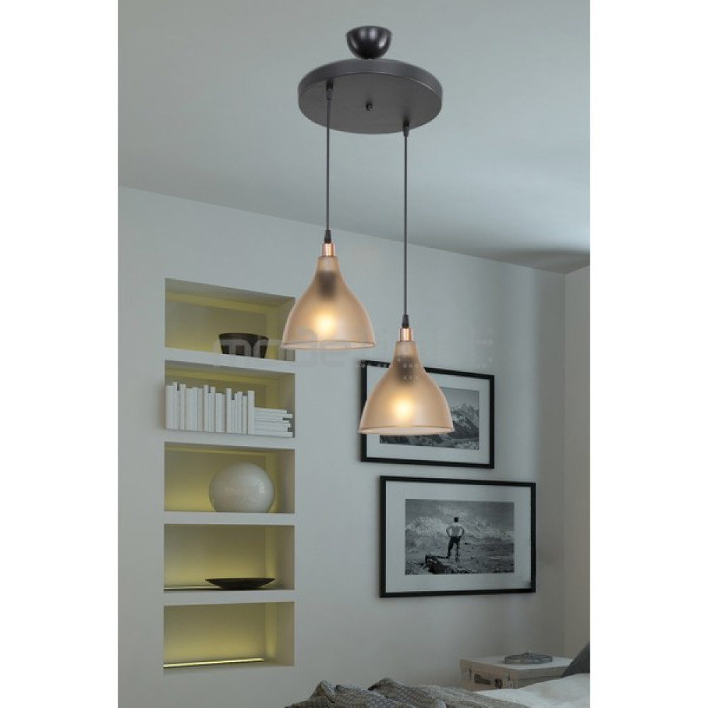 Ag Light Design Bal Sarkıt Avize Salon Mutfak Koridor Yatak Odası Lamba - 2'li - Bal Rengi Avize Fiyatı