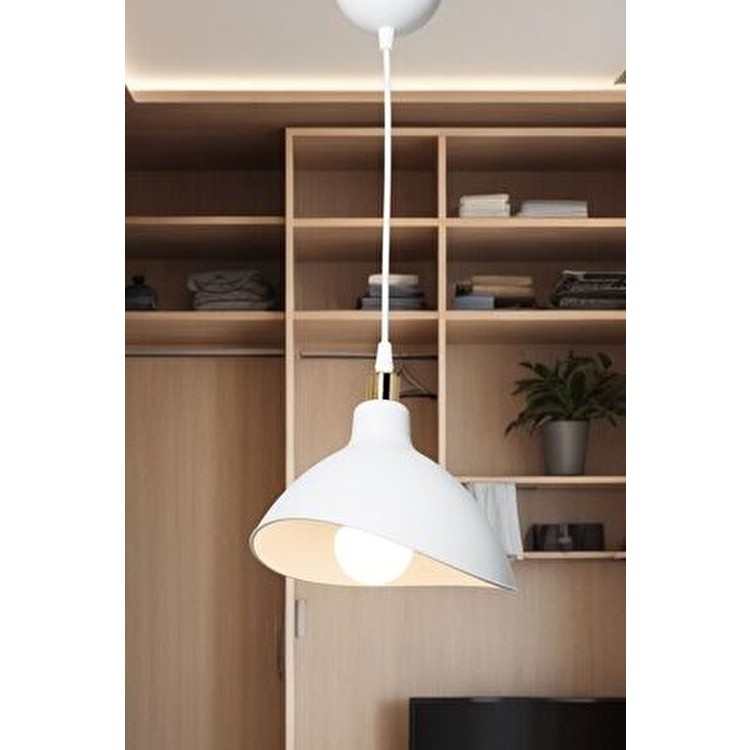 Ag Light Design Beyaz Sarkıt Avize Modern Tasarım Plastik Malzeme ile Şık Aydınlatma - 2 Avize Fiyatı