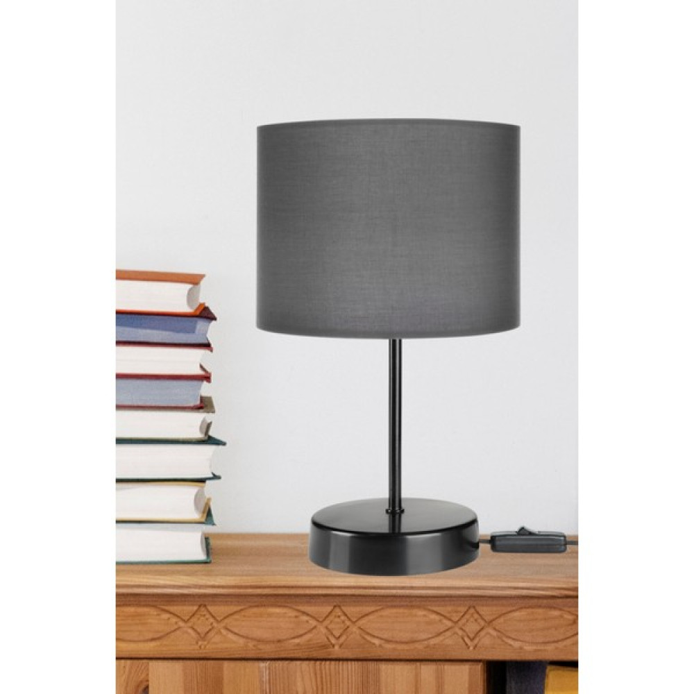Ag Light Design Gri Abajur Yatak Odası Salon Modern Şık Masa Lambası Abajur Fiyatı