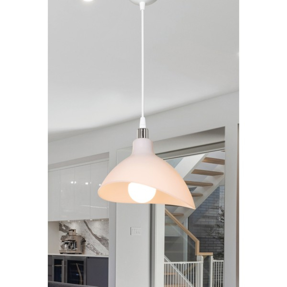 Ag Light Design Opal Sarkıt Avize Salon Mutfak Koridor Yatak Odası Lamba - 1'li - Ekru Avize Fiyatı