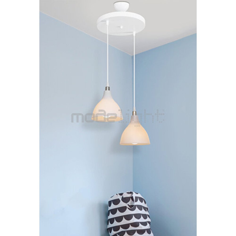 Ag Light Design Opal Sarkıt Avize Salon Mutfak Koridor Yatak Odası Lamba - 2'li - Beyaz Avize Fiyatı