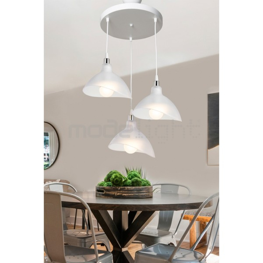 Ag Light Design Şeffaf Sarkıt Avize Salon Mutfak Koridor Yatak Odası Lamba - 3'lü Avize Fiyatı