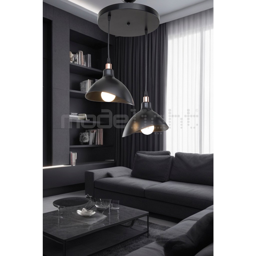 Ag Light Design Siyah Sarkıt Avize Salon Mutfak Koridor Yatak Odası Lamba - 2 Diğer Fiyatı