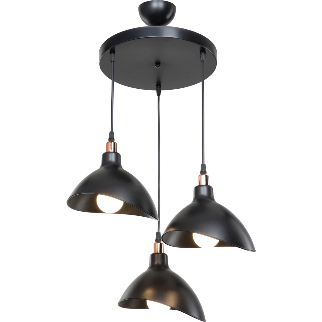 Ag Light Design Siyah Sarkıt Avize Salon Mutfak Koridor Yatak Odası Lamba - 3 Avize Fiyatı