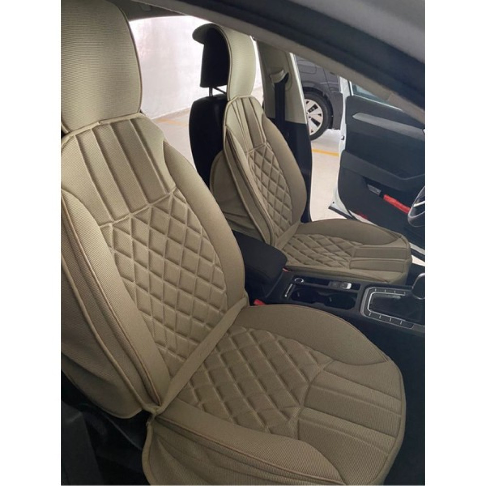 AG Store Honda Accord Uyumlu Ortopedik Oto Koltuk Minderi 5'li Set (Elegance) Bej Oto Koltuk Minderi Fiyatı