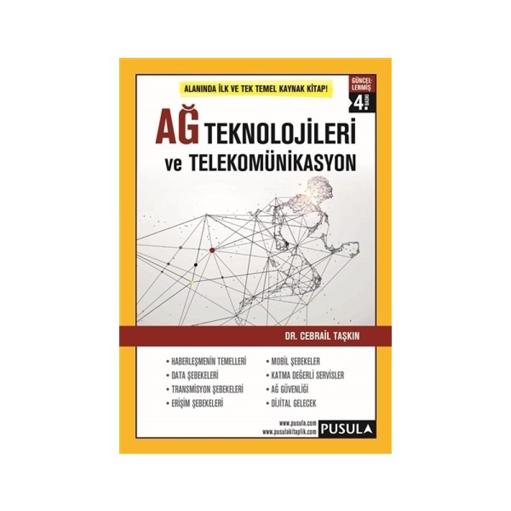 Ağ Teknolojileri Ve Telekomünikasyon - Cebrail Taşkın Bilgisayar Kitapları Fiyatı