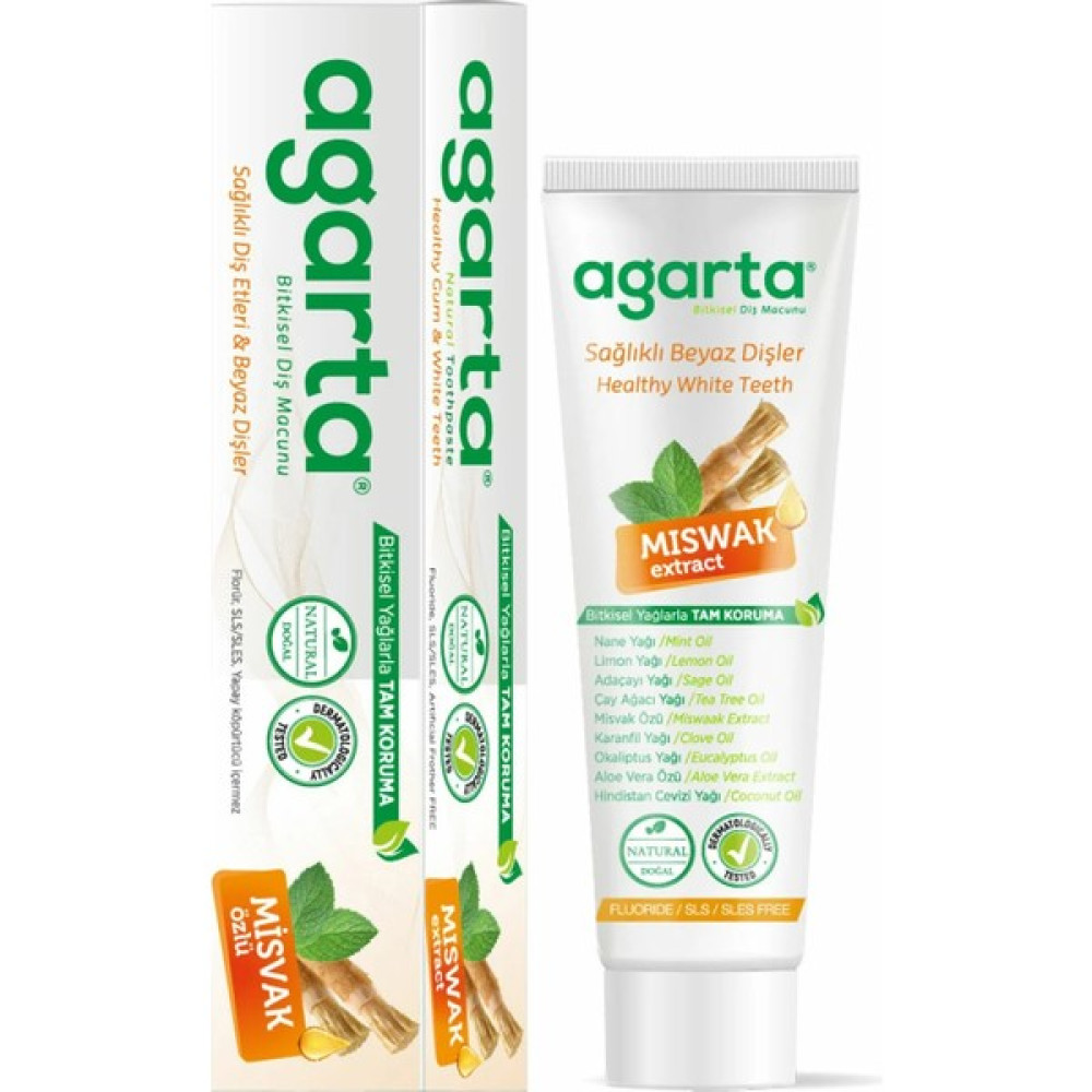 Agarta Doğal Diş Macunu 100 ml Misvak Özlü Oto Boyaları Fiyatı