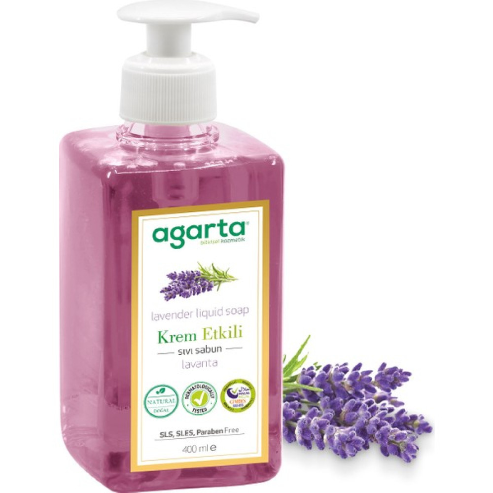 Agarta Doğal Krem Etkili Lavanta Sıvı Sabun 400 ml Oto Boyaları Fiyatı