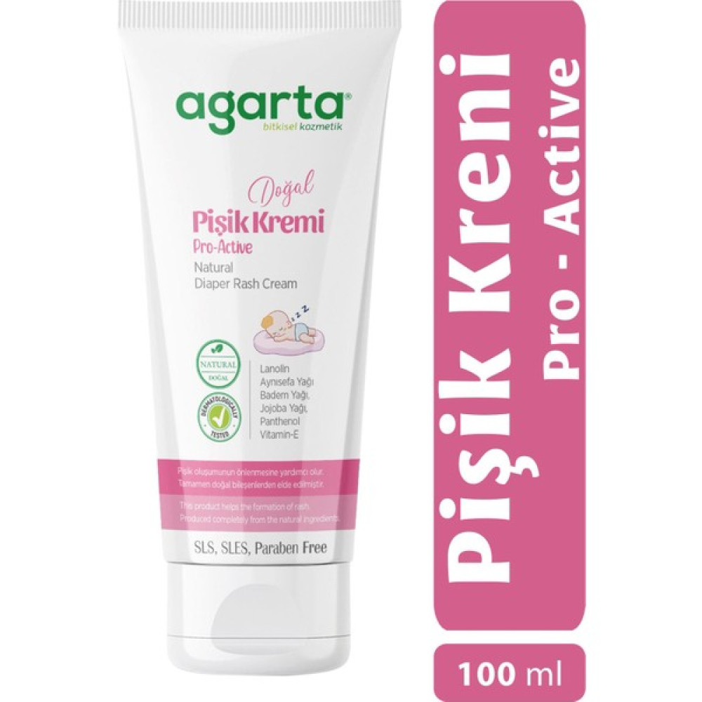 Agarta Doğal Pişik Kremi 100 ml - Şeffaf Pişik Önleyici Krem Fiyatı