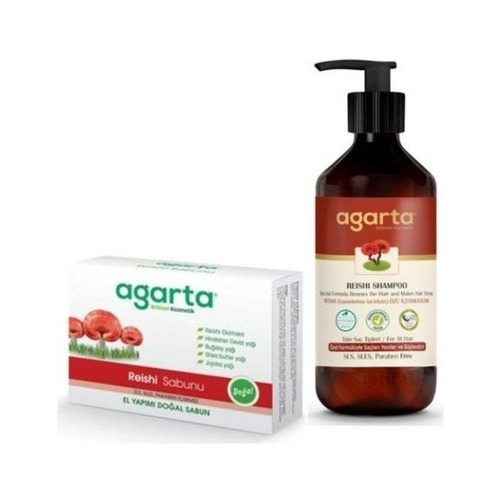 Agarta Doğal Şampuan Reishi Özlü 400 ml + Agarta Doğal Reishi Sabunu 150 gr Oto Boyaları Fiyatı