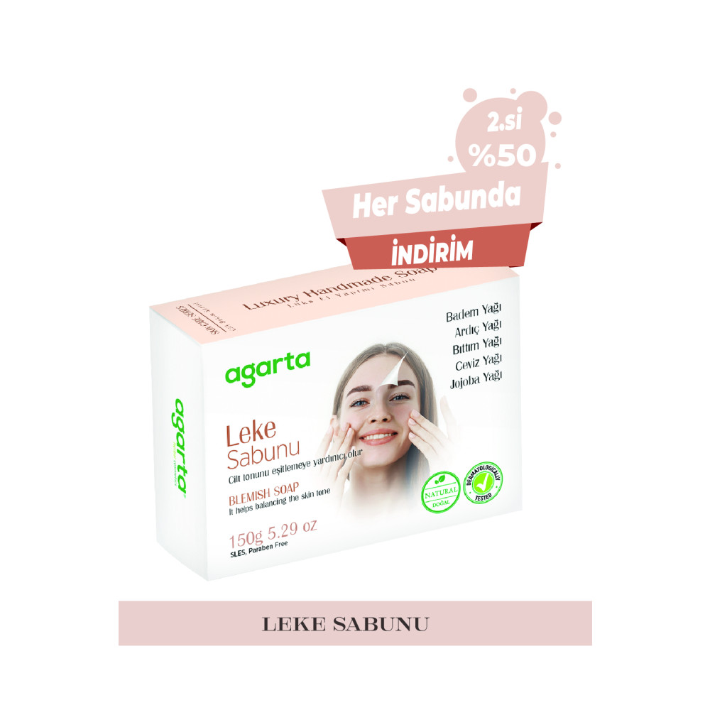Agarta Lekeli Ciltler Sabunu Doğal 150 gr Vücut Bakımı Fiyatı