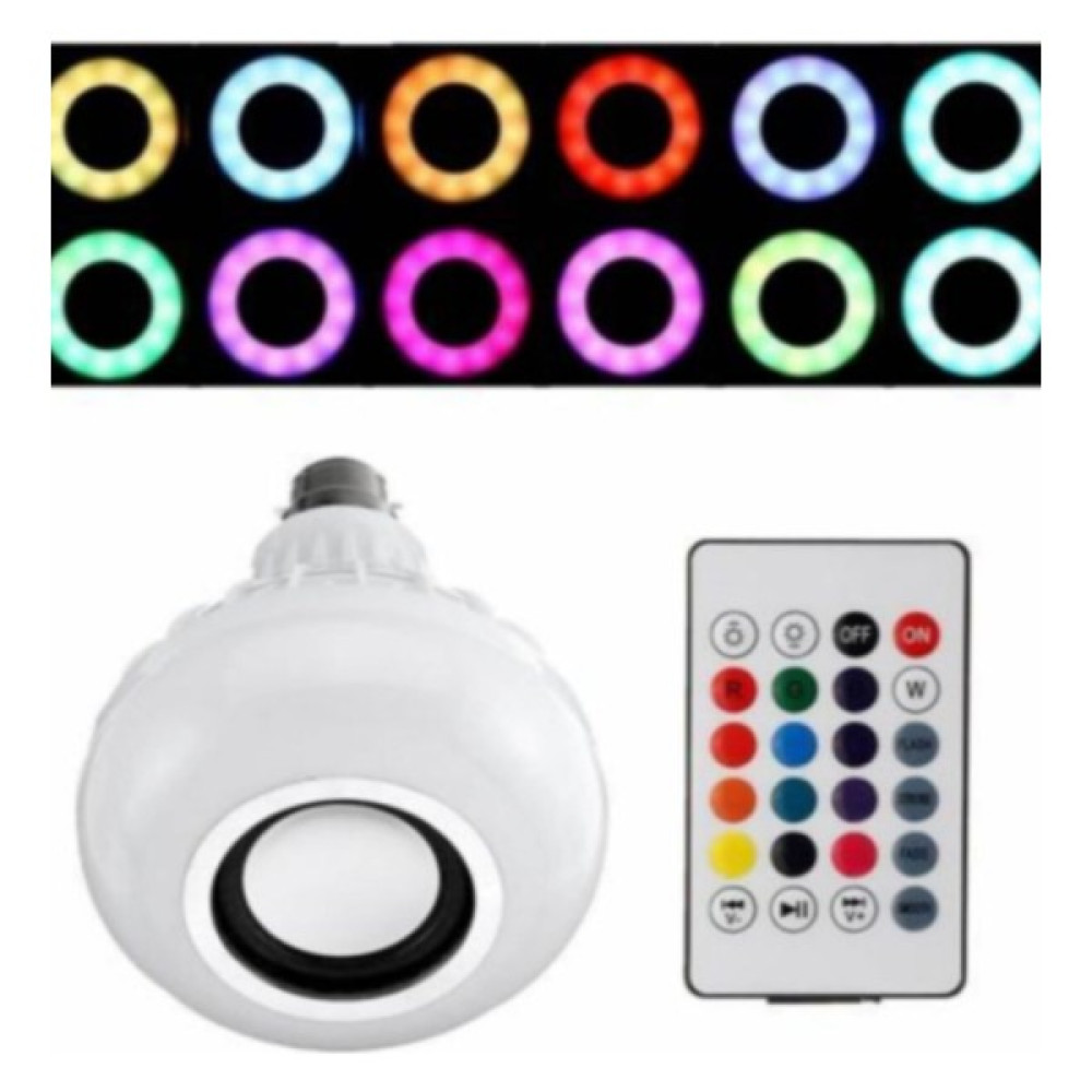Agb LED Hightek Gece Lambası Bluetooth Hoparlör Rgb Ledli Lamba Kumandalı Mp3 Çalar Ampul Led Aydınlatmalar Fiyatı