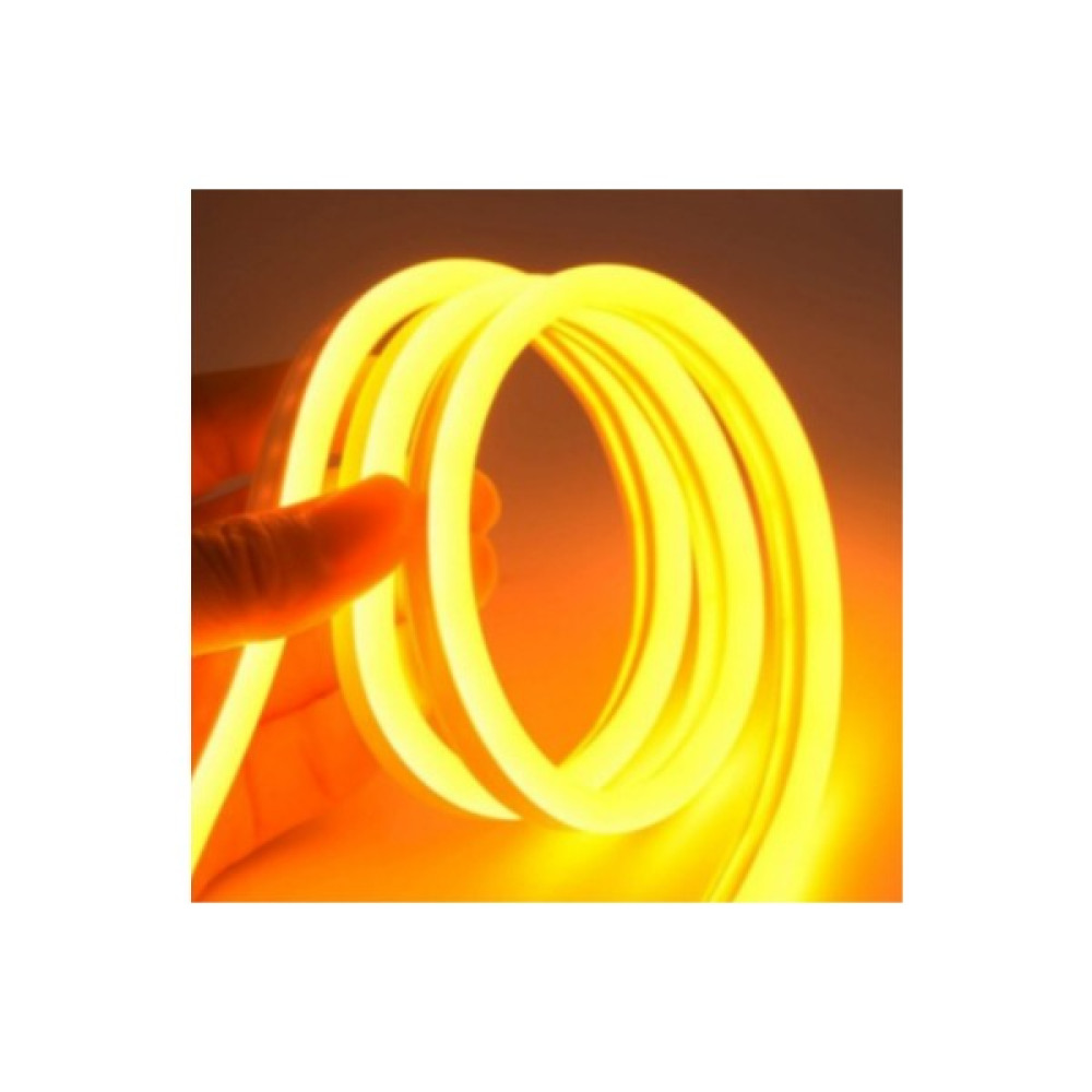 Agb LED Neon Esnek Şerit LED 2 Metre Amber + 220 Volt Fiş Dahil Agb LED 10 A. Led Aydınlatmalar Fiyatı