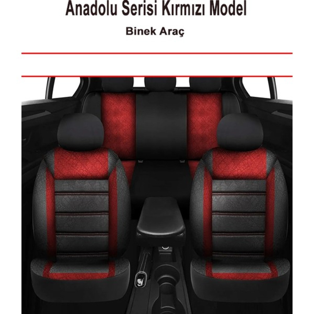 Agdeniz Honda Hr-V Uyumlu Anadolu Serisi Oto Koltuk Kılıfı Kırmızı - Tay Tüyü Oto Boyaları Fiyatı