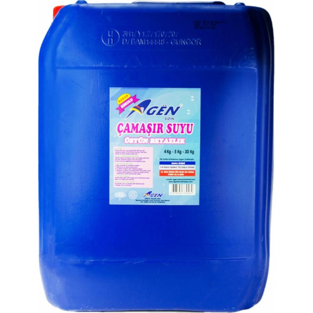 Agen Çamaşır Suyu 4 kg - 4 lt Oto Boyaları Fiyatı