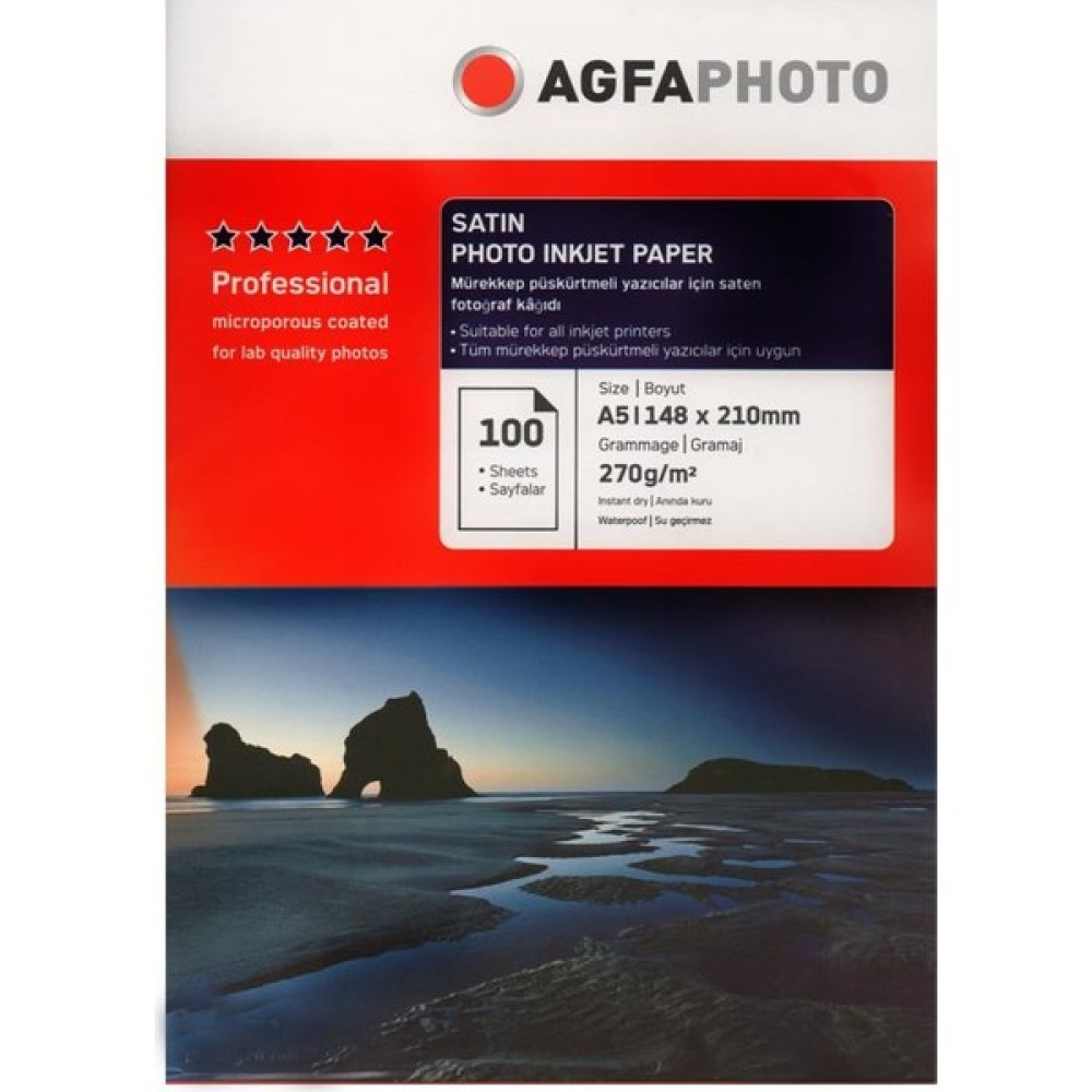 Agfa Photo 270GR A5(15X21) Mat Inkjet Kağıt Fotoğraf Kağıtları & Asetatlar Fiyatı