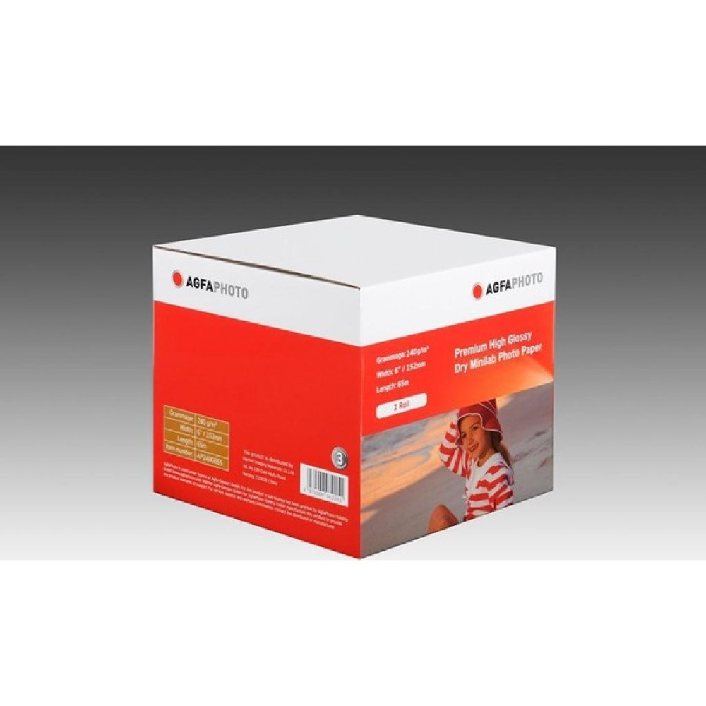 AgfaPhoto DX100 Yazıcıya Uyumlu Parlak Inkjet Fotoğraf Kağıdı 15.2 cm 65 Metre Fotoğraf Kağıtları & Asetatlar Fiyatı