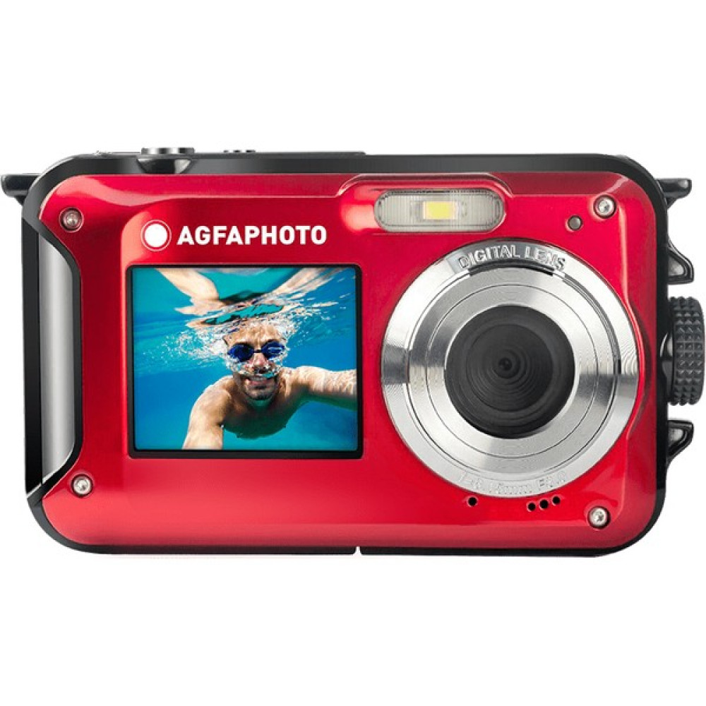 AgfaPhoto Realishot WP8000 Su Altı Fotoğraf Makinesi-Kırmızı Dijital Fotoğraf Makineleri Fiyatı