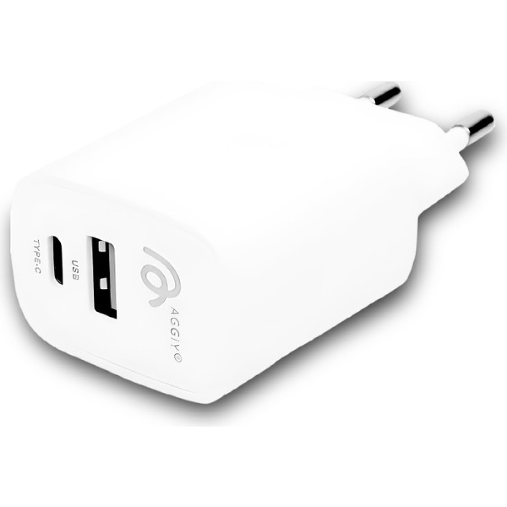 Aggiy Ag-48 PD20W+18W Qc3 Hızlı Şarj Aleti - Gri Cep Telefonu Şarj Cihazı Fiyatı