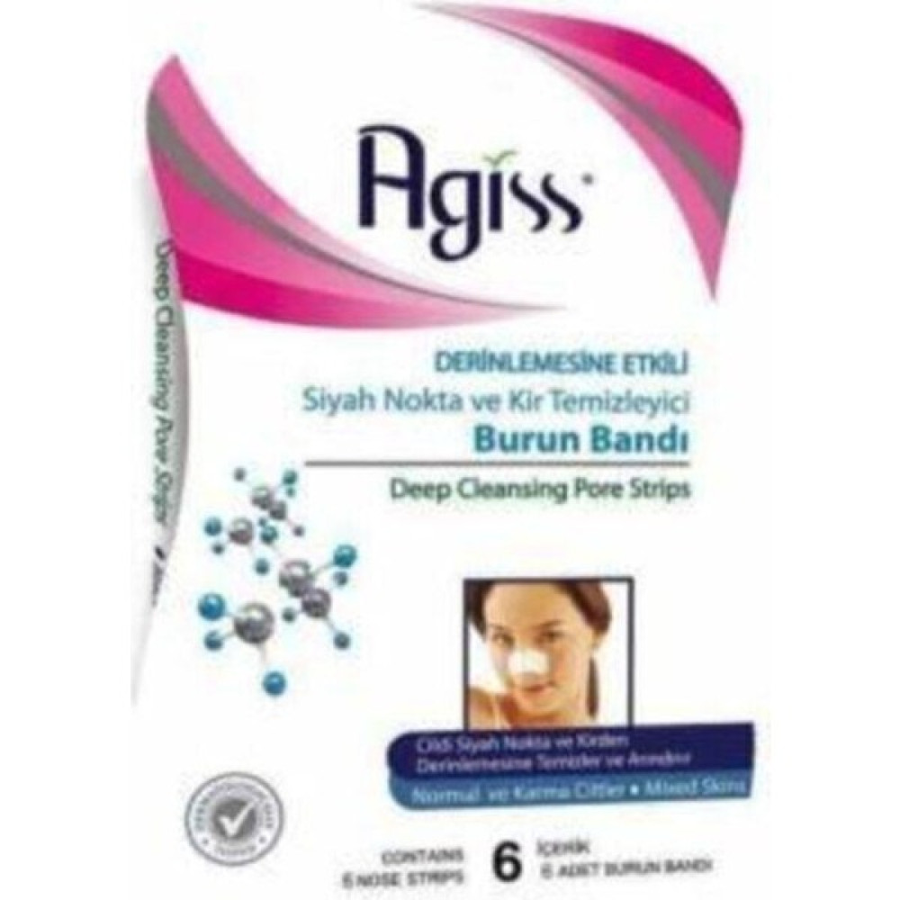 Agıss Burun Temizleme Bandı Siyah Nokta Tüm Ciltler Nemlendiriciler Fiyatı