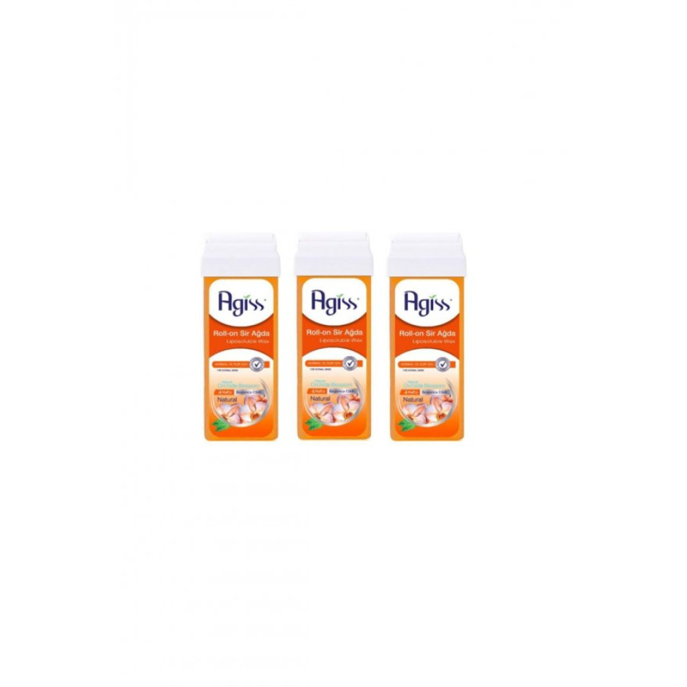Agiss Roll-On Sir Ağda Natural 100 Ml 3Lü Set Epilasyon Aletleri Fiyatı