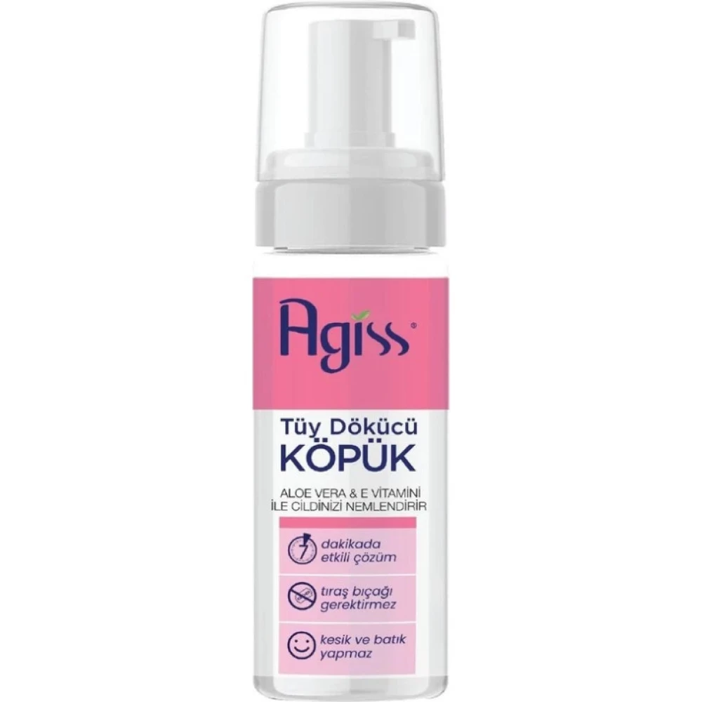 Agiss Tüy Dökücü Köpük Tüm Ciltler İçin 150 Ml Tüy Temizleme Makineleri Fiyatı