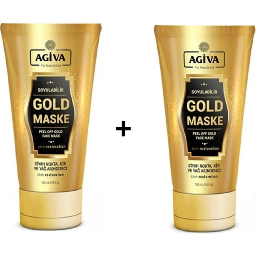 Agiva Gold Soyulabilir Yüz Maskesi 2'li Maskeler Fiyatı