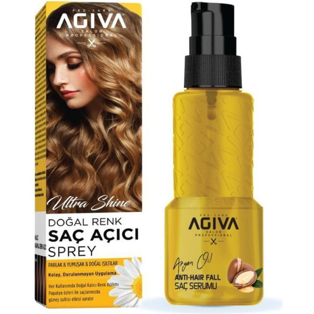 Agiva Saç Açıcı Argan Oil Serum Seti Saç Boyası Fiyatı