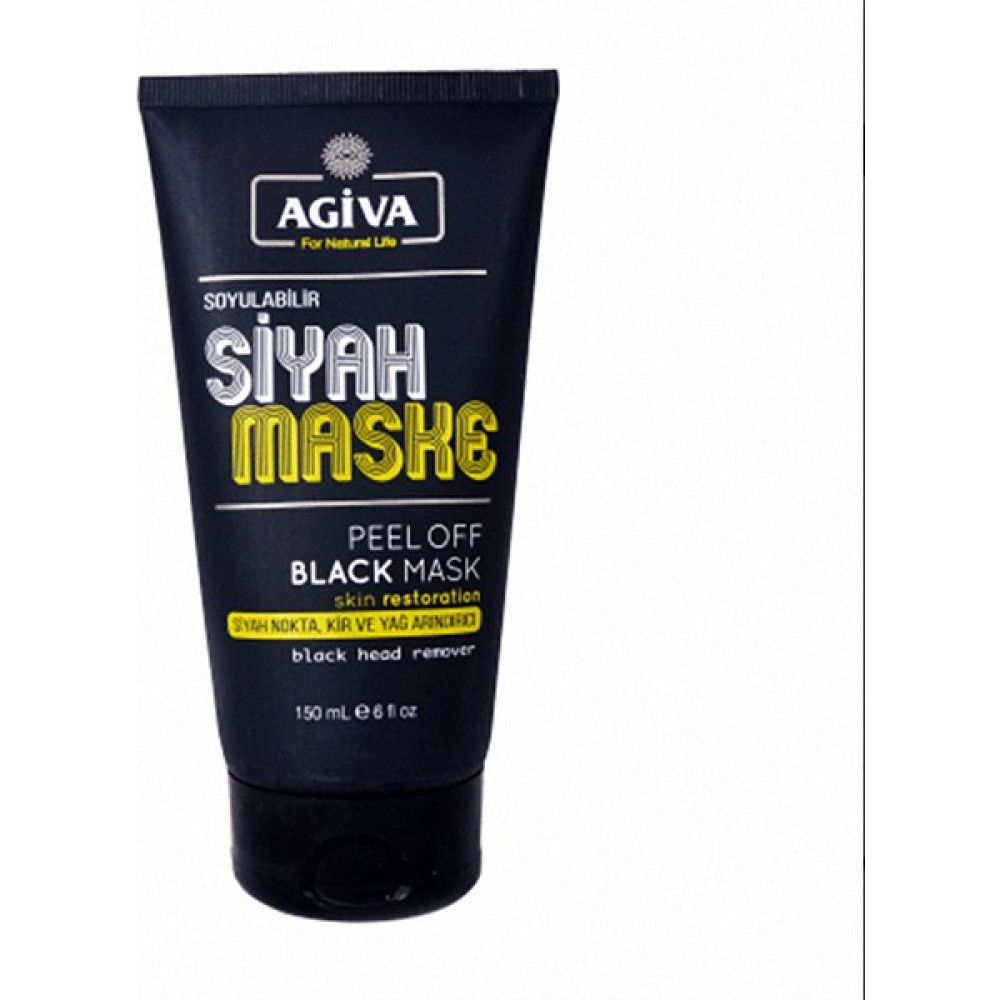Agiva Soyulabilir Siyah Maske 150 ml Maskeler Fiyatı