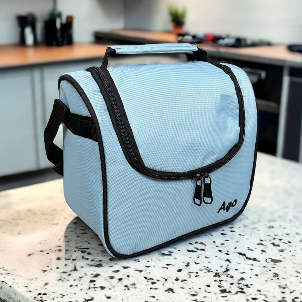 Ago Çanta Ago Termos Çanta Mavi Su Geçirmez Polyester 22x24x15 cm Kadın Kullanımı İçin Diğer Fiyatı