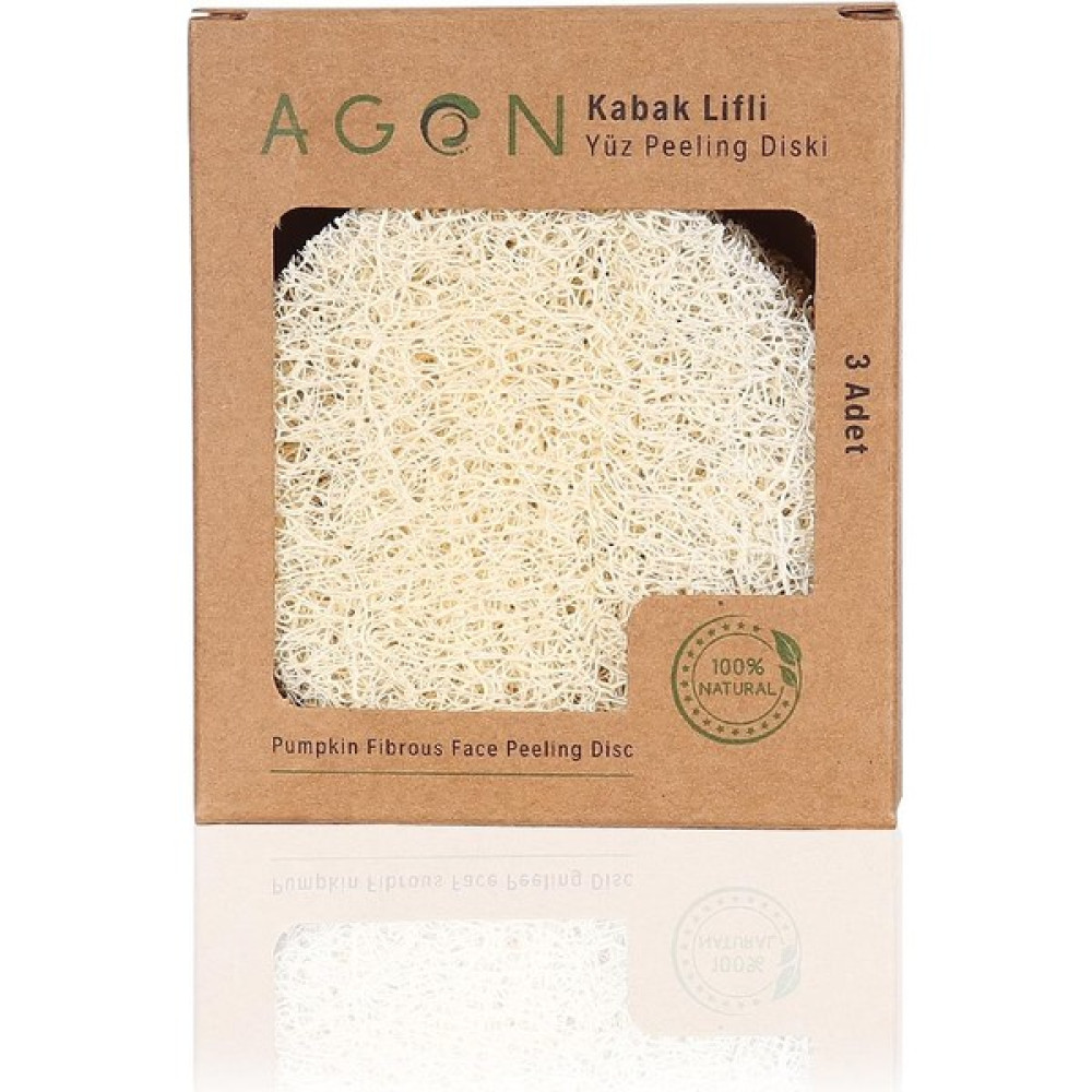 Agon Doğal Kabak Lifli Yüz Peeling Diski 3 Adet Vücut Bakım Setleri Fiyatı