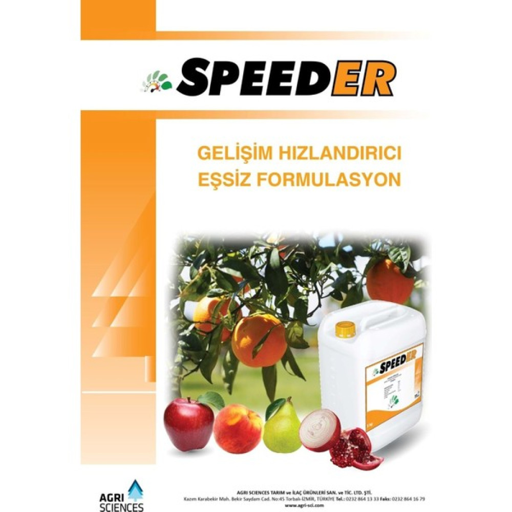 Agrı Scıences Speeder (20 Lt) Muhteşem Hızlandırıcı Köklendirici - Beyaz Gübre Fiyatı