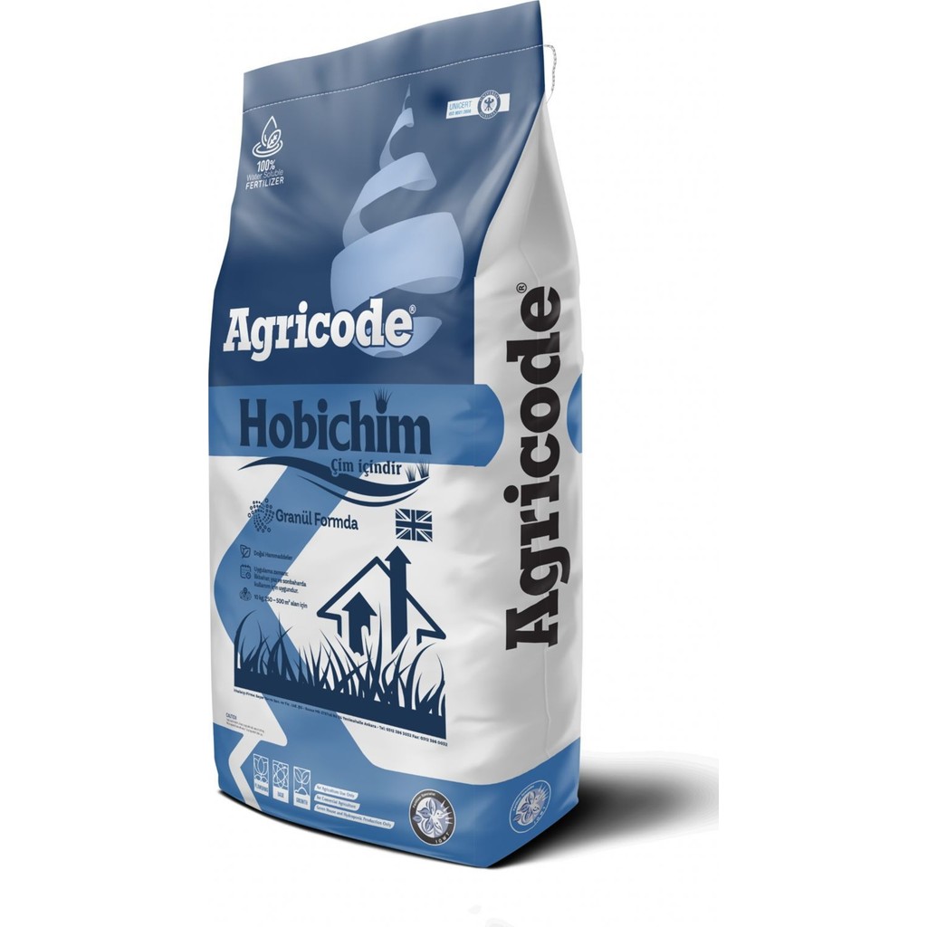 Agricode Hobichim Granül Formda Çim Bakım Gübresi 10 kg Gübre Fiyatı