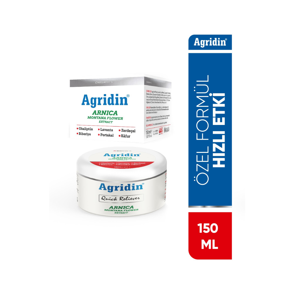 Agridin Eklem Ve Kas Sağlığı Destek Kremi 150 ml Vücut Losyonu ve Nemlendiricileri Fiyatı