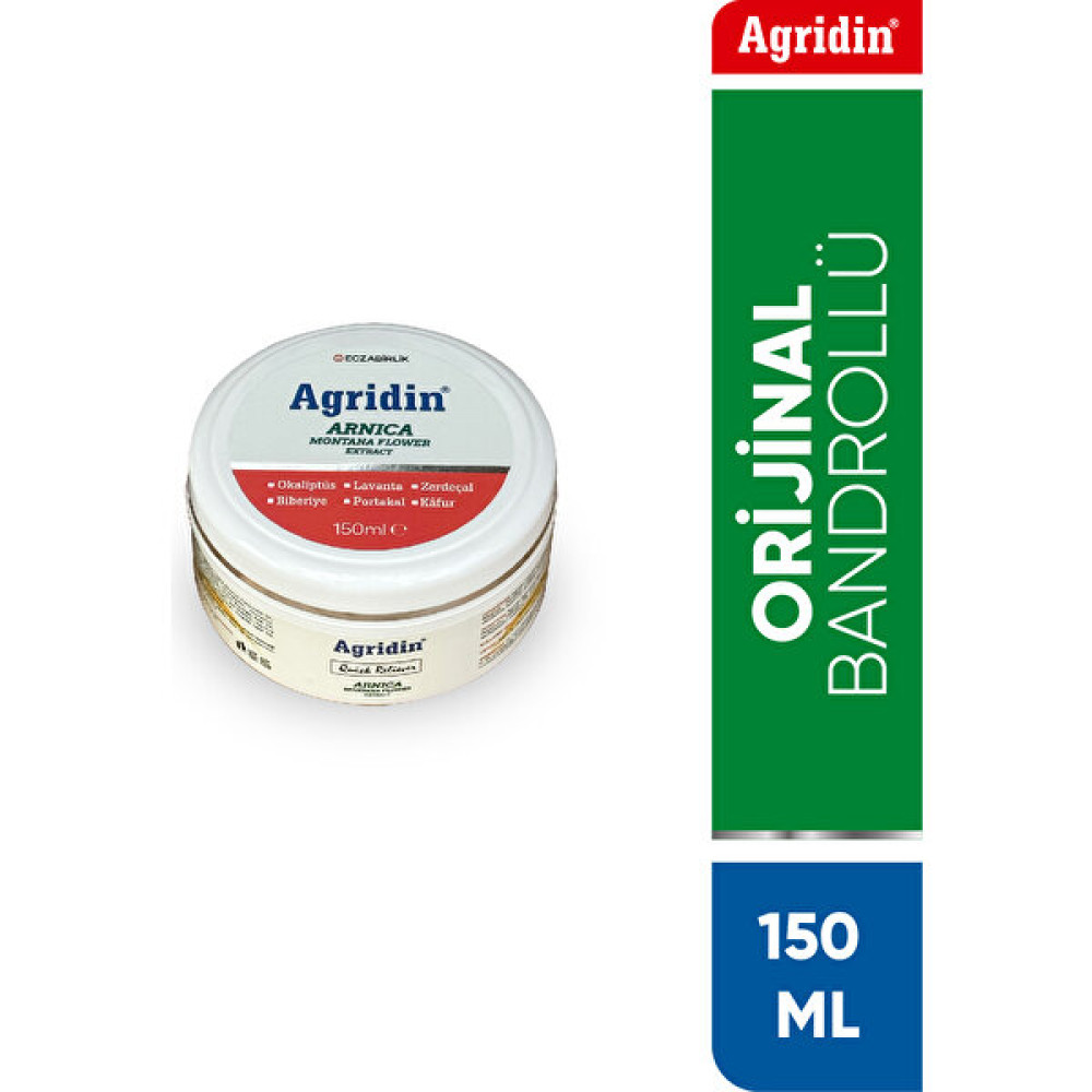 Agridin Masaj Kremi 150 gr Bitkisel Yağlar Fiyatı