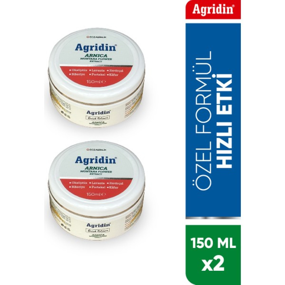 Agridin Masaj Kremi 150 gr - 2 Adet Bitkisel Yağlar Fiyatı