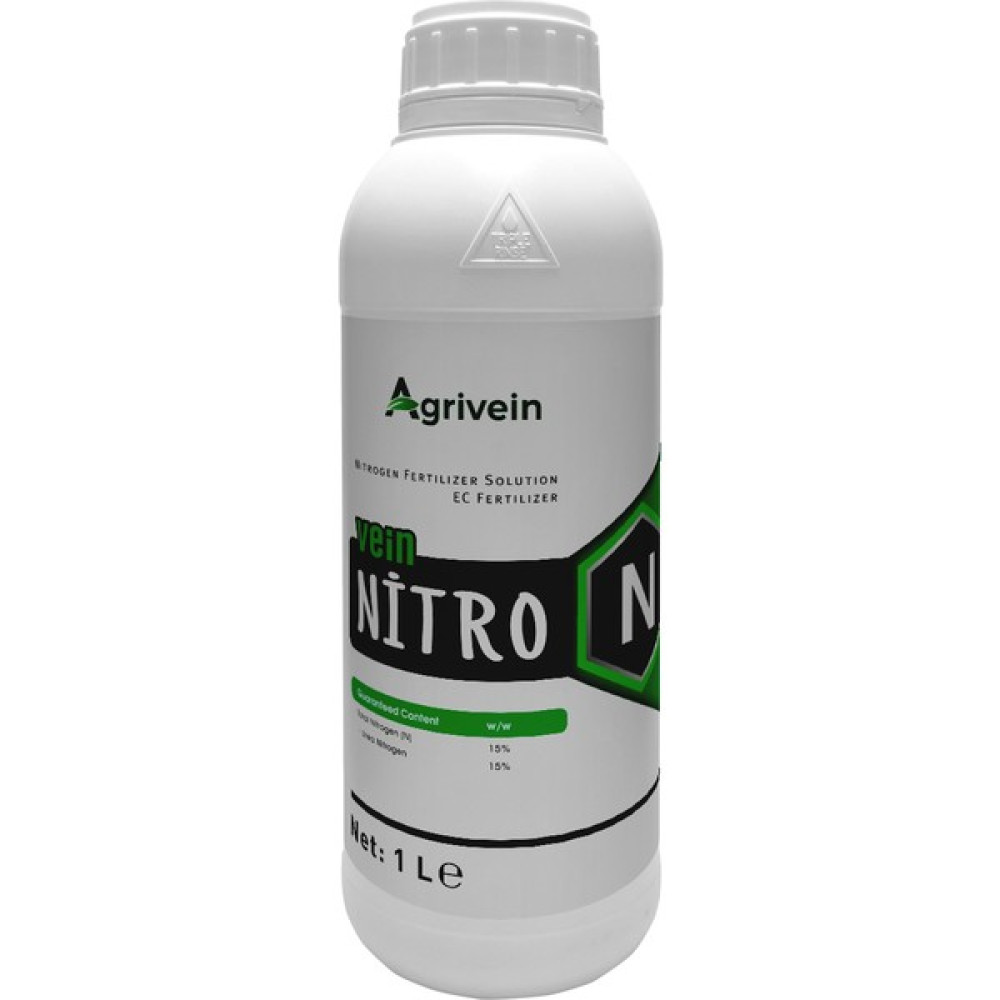 Agrivein Agrivein Nitro – N Yaprak Sararmasını Önleyici Azotlu Sıvı Gübre - 1 Litre Gübre Fiyatı
