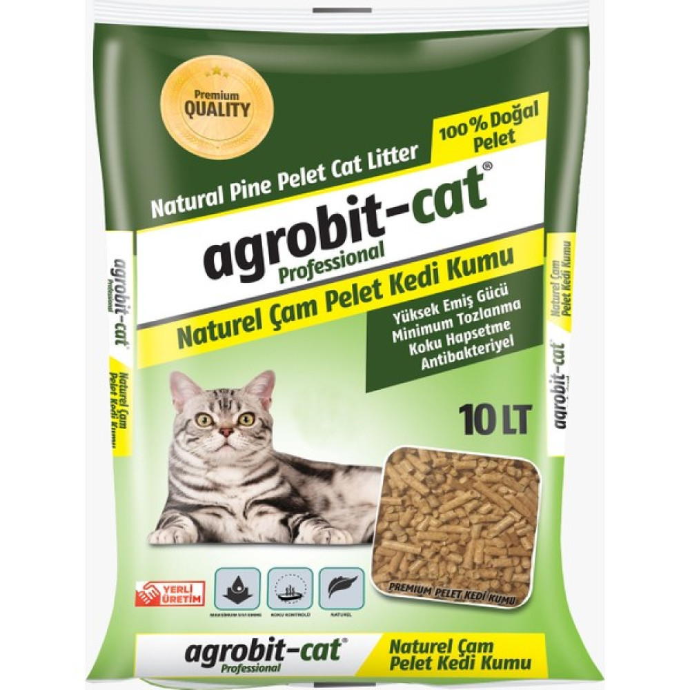 Agrobit Çam Peleti Doğal Kedi Kumu 10 l Evcil Hayvan Ürünleri Fiyatı