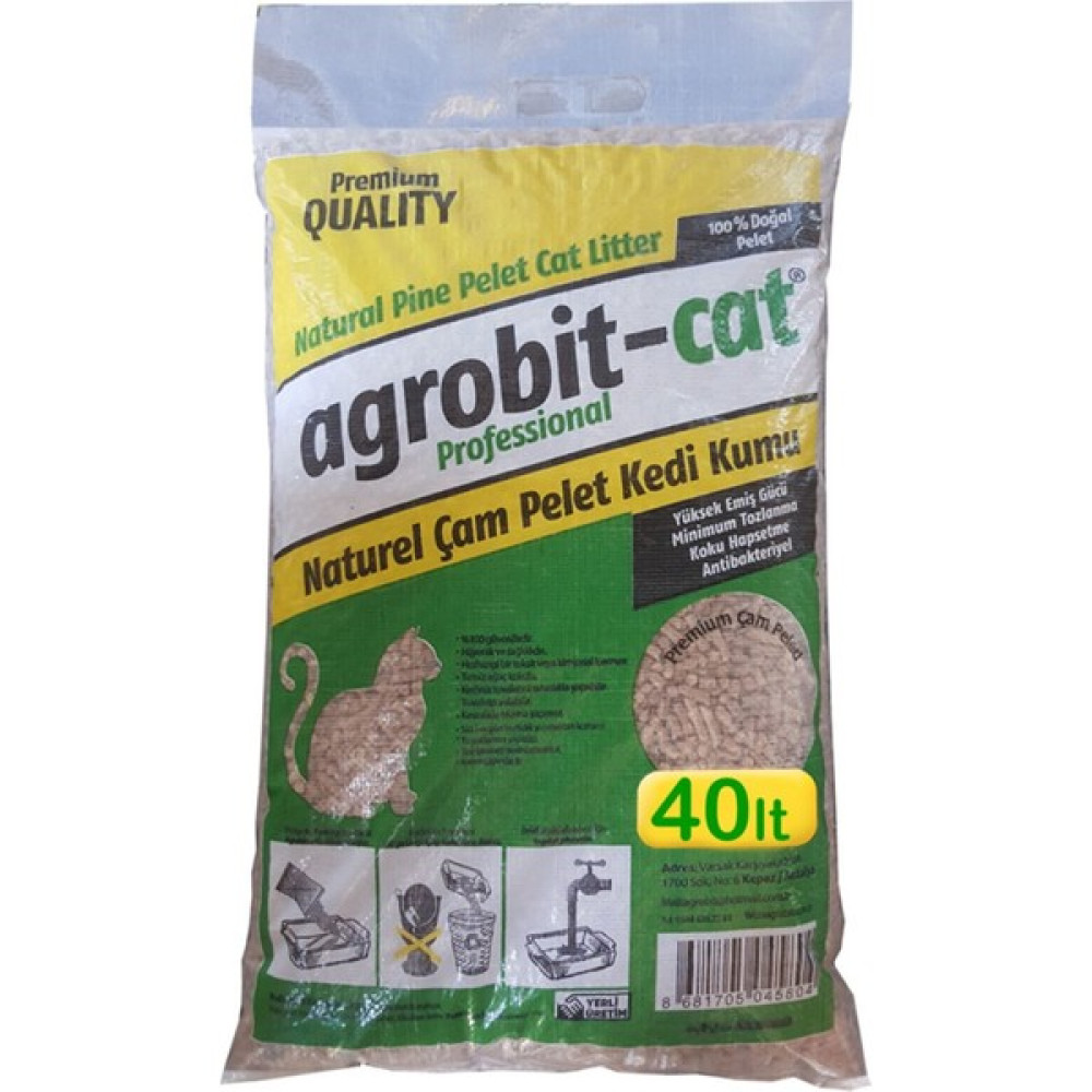Agrobit Cat Pelet Kedi Kumu 40 Lt Evcil Hayvan Ürünleri Fiyatı