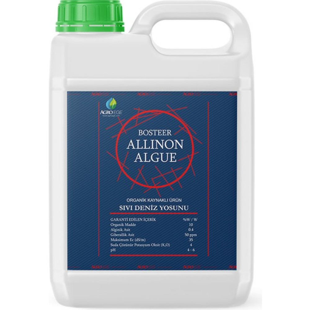 Agroege Allinon Algue ( Sıvı Deniz Yosunu ) - 5 LİTRE Gübre Fiyatı