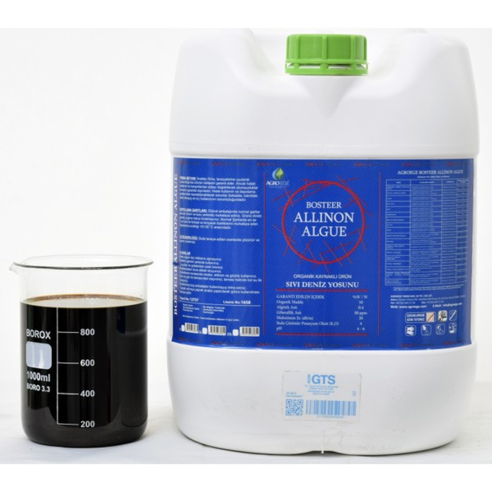 Agroege Allion Algue ( Sıvı Deniz Yosunu ) Ithal 20 Litre Gübre Fiyatı