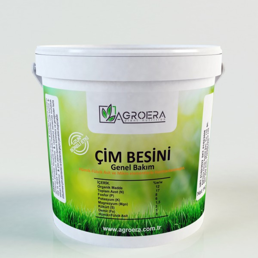 Agroera Çim Besini - Çim Gübresi - Çim Coşturan Gübre 3kg. - 3 Kg. Gübre Fiyatı