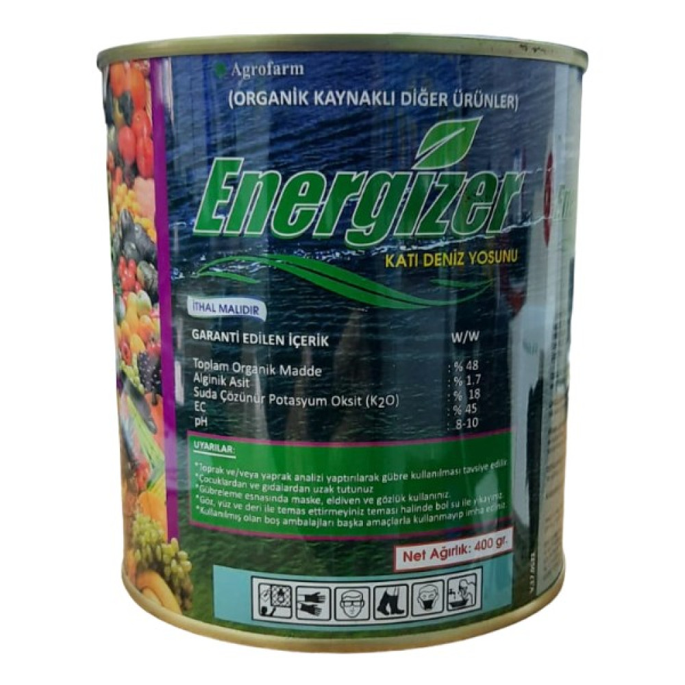 Agrofarm Energizer Katı Deniz Yosunu 400 gr Oto Boyaları Fiyatı