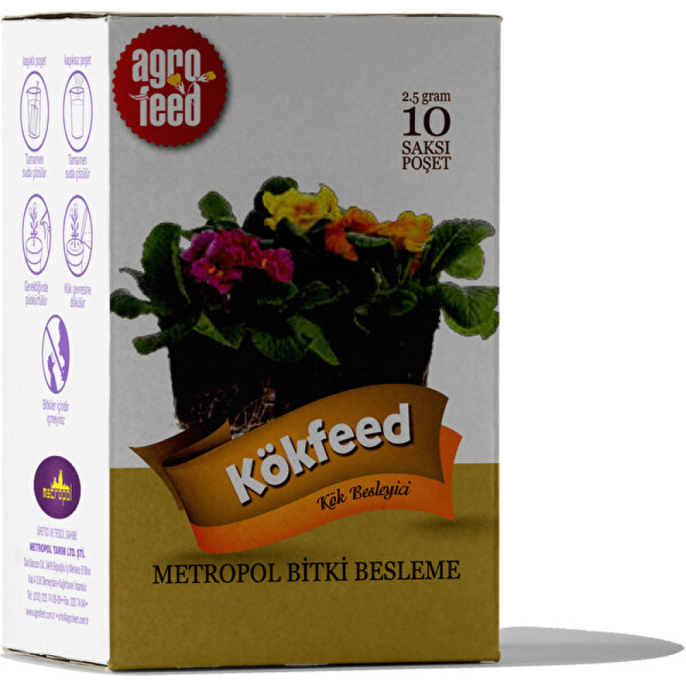 Agrofeed Saksı Gübresi - Kök Besleyen 10'lu Paket Gübre Fiyatı