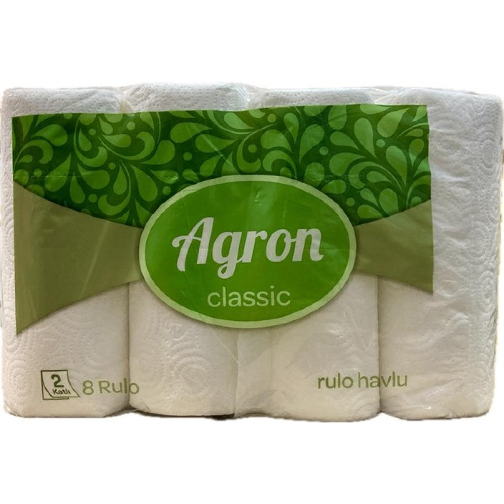 Agron Classic Rulo Havlu 8'li - 371716 Kağıt Havlu Fiyatı