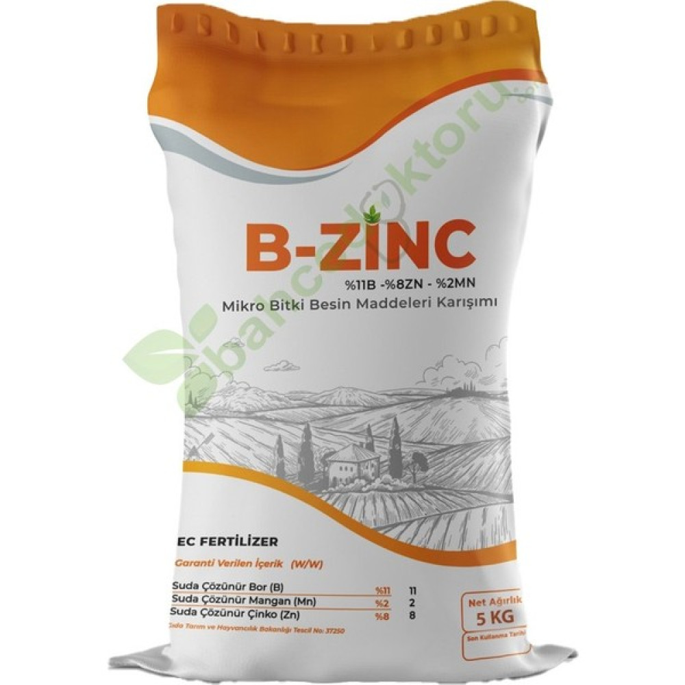 AgroTroia Bzinc 5 Kg - 1 Adet Gübre Fiyatı