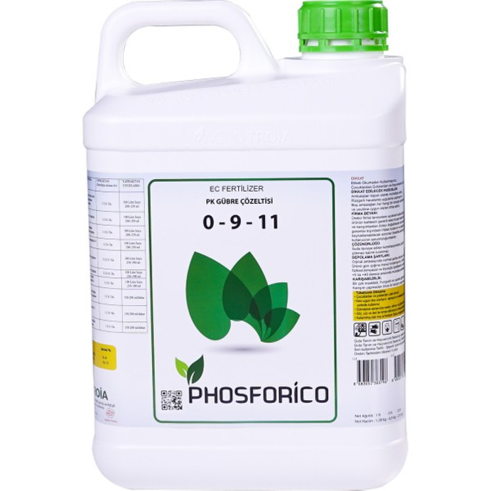 AgroTroia Phosforico 0-9-11 - 5 lt Gübre Fiyatı
