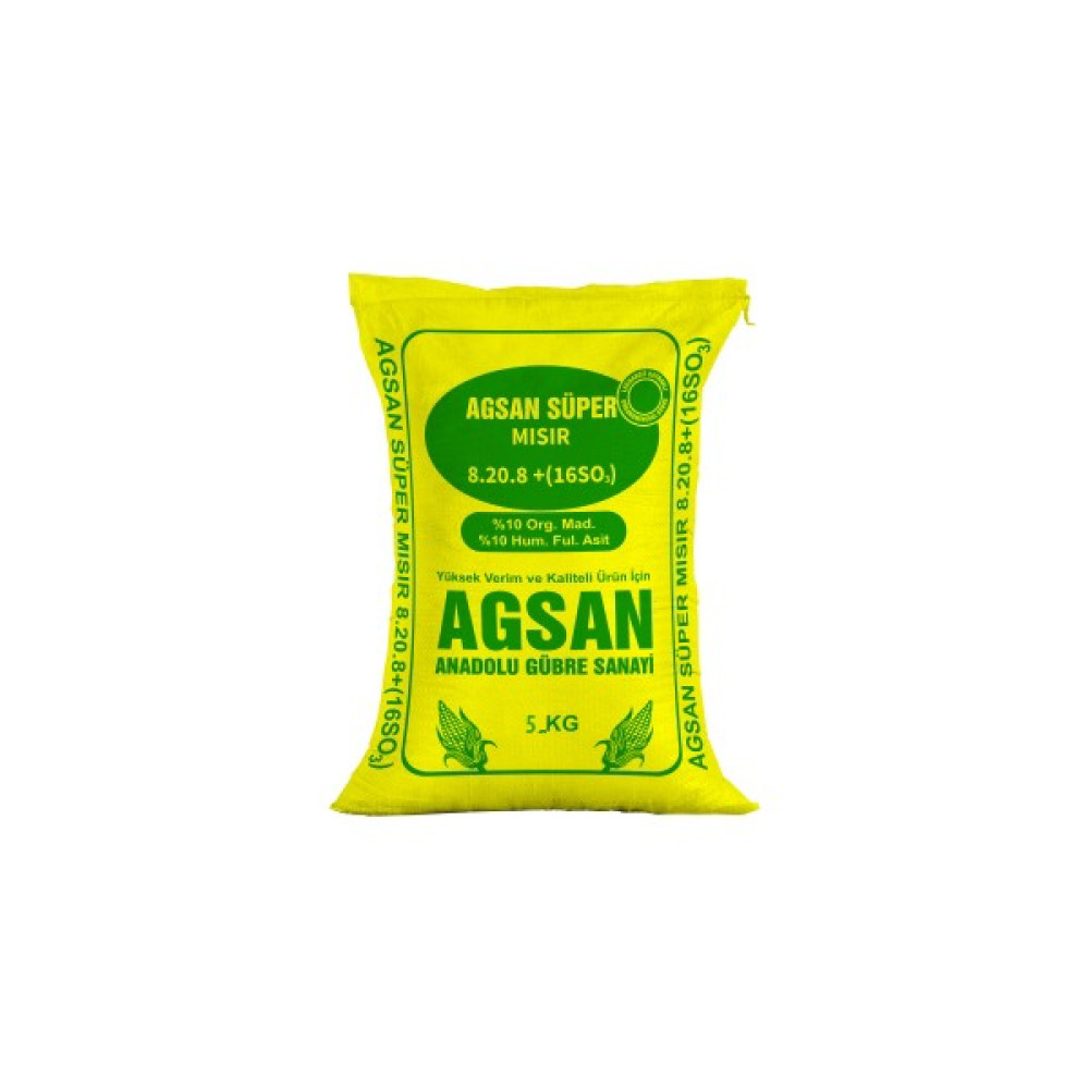 Agsan 8.20.8 Mısır Gübre - 5 kg Oto Boyaları Fiyatı