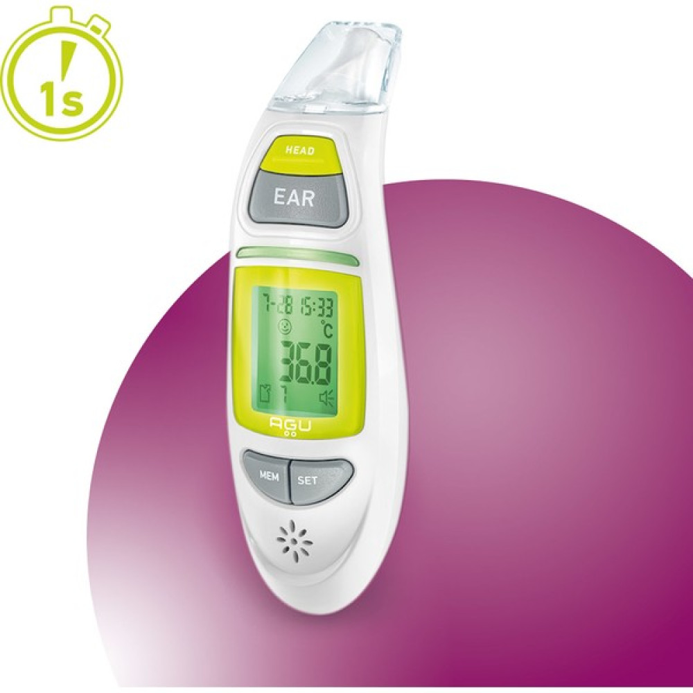 AGU Baby SHE7 Akıllı Infrared Termometre, telefon aplikasyonlu, 5 Yıl Garantili Ateş Ölçer Fiyatı